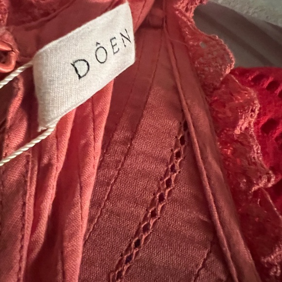 Rust Bohemian Mini Dress - Picture 3 of 3